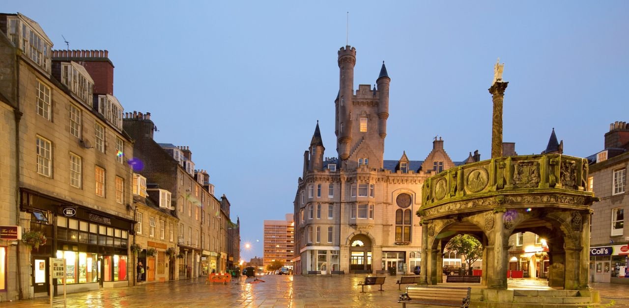 KLM Airlines Aberdeen Office in Scotland