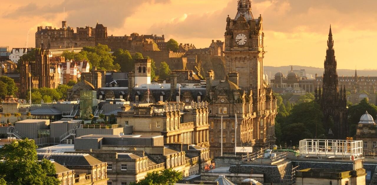 KLM Airlines Edinburgh Office in Scotland