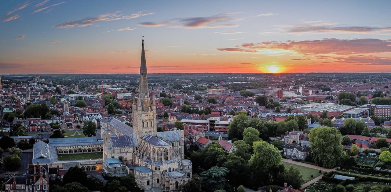 KLM Airlines Norwich Office in England