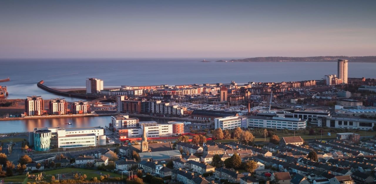 KLM Airlines Swansea Office in Wales